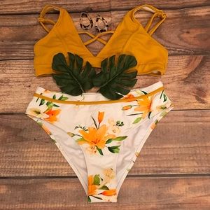 Cupshe 2 piece bathing suit